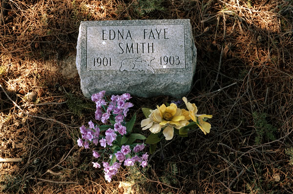 Child's grave, Richland Center 