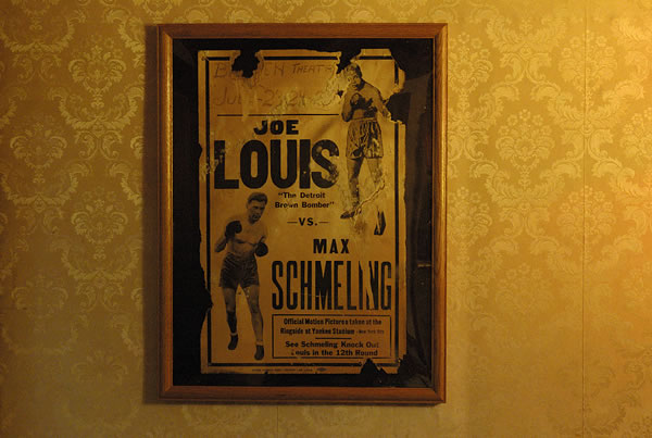 Poster found in basement, Bremen Theatre