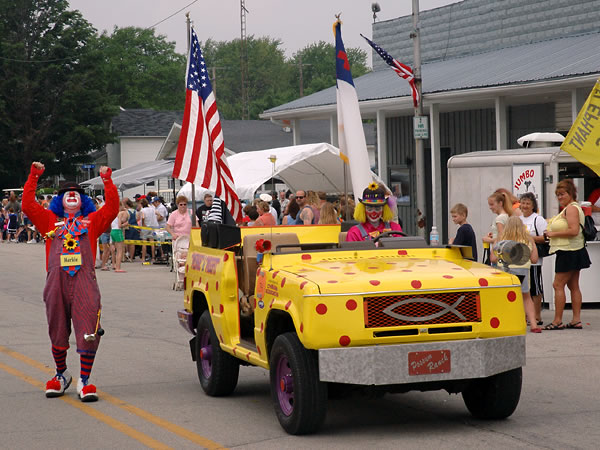 Clowns for Christ, Mentone Egg Festival Parade 