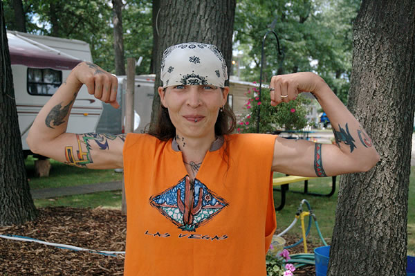 Kristi Grubbs, 2005 Indiana Women's Armwrestling Champion, Koskiusko County Fair, Warsaw