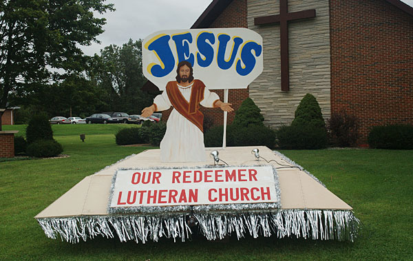 Float, Our Redeemer Lutheran Church, Knox 
