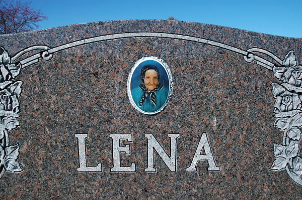 Lena, Crown Hill Cemetary, Knox