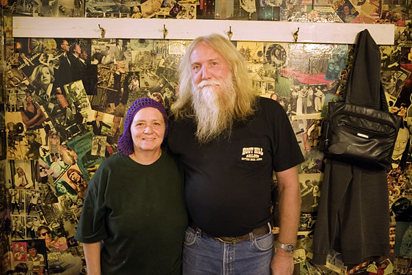 Kimberly and Kenny Richards, owners, Remember When...Cafe, Fairmount